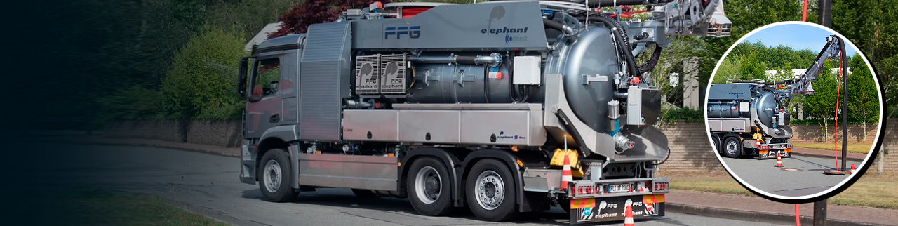 Camiones de limpieza a aspiración FFG