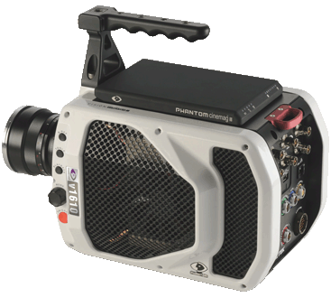 Câmara PHANTOM V1610 para filmagem a alta velocidade